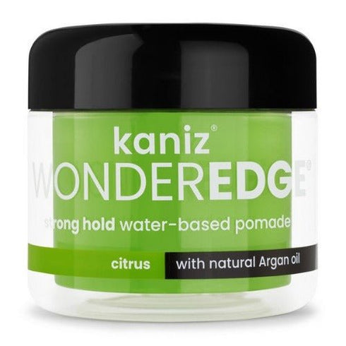 Kaniz WONDEREDGE strong hold hair pomade CITRUS